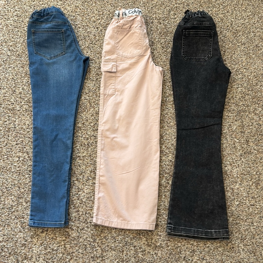 Girls pants Jeans Trio size 10